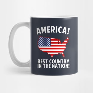 America Best Country In The Nation Mug